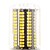 billige Lyspærer-12W 1000 lm E26/E27 LED-kornpærer T 136 leds SMD Varm hvit Kjølig hvit AC 220-240V