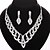 cheap Jewelry Sets-Elegant Alloy With Rhinestone Ladies&#039; Jewelry Sets