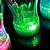 Недорогие Стаканы, чашки, бокалы-красочные светодиодной вспышкой кокса из стекла (2 шт / 360ml)