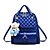 cheap Backpacks &amp; Bookbags-Women&#039;s Bags PU Tote Backpack School Bag Shoulder Bag for Shopping Casual Outdoor All Seasons Purple Fuchsia Pink Wine Royal Blue