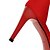 abordables Chaussures sans lacet et mocassins femme-Femme Chaussures Similicuir Printemps / Eté / Automne Talon Aiguille Boucle Noir / Beige / Rouge