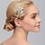 זול כיסוי ראש לחתונה-פנינים ריינסטון שיער מסרקים headpiece בסגנון נשי קלאסי