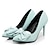 cheap Women&#039;s Heels-Women&#039;s Spring Summer Fall Leatherette Wedding Party &amp; Evening Stiletto Heel Bowknot Black Blue Pink