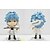 Недорогие Фигурки героев аниме-Аниме Фигурки Вдохновлен Джинтама Косплей ПВХ 6.5cm См Модель игрушки игрушки куклы