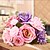 Недорогие Искусственные цветы-Шелк Европейский стиль Букет Букеты на стол Букет 10