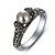 cheap Rings-Band Rings Brass Pearl Fashion White Gray Red Jewelry Party 1pc