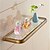 cheap Shower Caddy-Bathroom Shelves, Bathroom Accessories Solid Antique Brass Wall Mounted Glass Shelf
