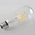 cheap Light Bulbs-1pc LED Filament Bulbs 400 lm E26 / E27 ST64 4 LED Beads COB Waterproof Decorative Warm White 220-240 V / 1 pc / RoHS