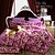 cheap High Quality Duvet Covers-Floral Silk/Cotton Blend 4 Piece Duvet Cover Sets