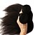 billiga Hårförlängningar av äkta hår-3 paket Brasilianskt hår Rak Kinky Rakt Äkta hår Human Hår vävar Hårförlängning av äkta hår Människohår förlängningar / Mellan / 8A