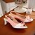 cheap Women&#039;s Sandals-Women&#039;s Shoes Leatherette Stiletto Heel Peep Toe Sandals Wedding / Office &amp; Career / Party