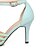 cheap Women&#039;s Sandals-Women&#039;s / Girls&#039; Shoes Leatherette Spring / Summer Stiletto Heel Buckle / Hollow-out / Braided Strap Purple / Red / Green / Party &amp; Evening / Party &amp; Evening