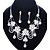 tanie Zestawy biżuterii-Biżuteria Ustaw Damskie Ślub / Zaręczynowy / Strona / Piękny Jewelry Sets Pearl imitacja / Vermeil / Rhinestone RhinestoneNaszyjniki /