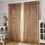cheap Sheer Curtains-Jacquard Feather Sheer Curtain (Two Panel)