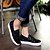 cheap Women&#039;s Slip-Ons &amp; Loafers-Women&#039;s Shoes Platform Comfort / Round Toe Loafers Athletic / Dress / Casual Black / Pink / White