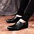 זול נעלי בד ומוקסינים לגברים-גברים נעליים עור אביב קיץ סתיו חורף נוחות עבור קזו&#039;אל לבן שחור