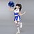 cheap Kids&#039; Dancewear-Cheerleader Costumes Top Ruffles Performance Sleeveless High Polyester