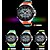 cheap Watches-SKMEI® Men&#039;s  Digital-Analog Silicone Band 50m Water-resisstant Multi-Functional Dual Time Zones Sports Watch Cool Watch Unique Watch
