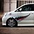 cheap Car Stickers-A Size 60&quot;*20&quot;Cool Shark Mouth Teeth Ho Car Auto Body Decals Sticker Reflective (1 Pair)