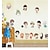 cheap Wall Stickers-Decorative Wall Stickers - People Wall Stickers Animals People Still Life Romance Fashion Shapes Vintage Holiday Cartoon Leisure Fantasy