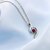 cheap Necklaces-Women&#039;s Pendant Necklace Long Necklace Simulated Simple Style Fashion Alloy Red Fuchsia Royal Blue Light Blue Necklace Jewelry For