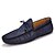 baratos Sapatos Náuticos para Homem-Homens Sapatos de couro Courino Primavera / Outono Conforto Sapatos de Barco Antiderrapante Marron / Azul marinho / Cadarço