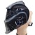abordables Outils et équipement électrique-outils crâne noir de soudage sur commande batterie solaire li auto assombrissement tig mig masque de soudage / casques / bouchon / Yeux