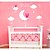 cheap Wall Stickers-Animals Owl on The Tree with Star Wall Stickers Plane Wall Stickers,PVC Vinyl decal