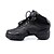cheap Dance Sneakers-Men&#039;s Women&#039;s Dance Sneakers Leatherette Leather Sneaker Outdoor Lace-up Flat Heel Black Customizable