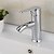 cheap Bathroom Sink Faucets-Bathroom Sink Faucet - Waterfall Chrome Centerset Single Handle One HoleBath Taps