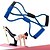 cheap Fitness &amp; Yoga Accessories-Training Resistance Bands Rope Tube Workout Exercise for Yoga 8 Type Fashion Body Fitness (Random Color)