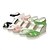 cheap Women&#039;s Sandals-Women&#039;s Summer Platform / Wedge Heel Slingback Dress Leatherette White / Black / Light Green