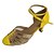 זול נעלי ריקודים ונעלי ריקוד מודרניות-בגדי ריקוד נשים נעלי ריקוד נעליים מודרניות סנדלים עקב מותאם מותאם אישית צהוב / פוקסיה / נצנצים / בבית / הצגה / אימון / מקצועי