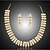 cheap Jewelry Sets-Jewelry Set - Rose Gold, Pearl Party, Work Include White For Party / Earrings / Necklace