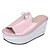 cheap Women&#039;s Slippers &amp; Flip-Flops-Women&#039;s Shoes Platform Creepers / Open Toe Slippers Dress / Casual Black / Pink / White / Silver
