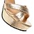 cheap Women&#039;s Sandals-Women&#039;s Shoes Leatherette Spring / Summer Stiletto Heel Buckle Black / Silver / Golden