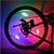 זול פנסי אופניים-פנסי אופניים אורות בטיחות אורות גלגל - רכיבת אופניים החלפת צבעים סוללה כפתור Other סוללה רכיבה על אופניים