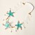 cheap Headpieces-The Starfish Pearl Lace Headdress Decoration