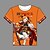 cheap Everyday Cosplay Anime Hoodies &amp; T-Shirts-Love Live Honoka Kōsaka Cotton T-shirt Print Cosplay Costumes T-shirt Geeky Clothing Round Neck Short Sleeves