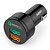 cheap Car Charger-Aukey Fast Charging Car Charger CC-T1 Qualcomm QC2.0 Car Charge