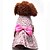 cheap Dog Clothes-Dog Dress Floral Botanical Fashion Dog Clothes Puppy Clothes Dog Outfits Blue Pink Costume for Girl and Boy Dog Terylene XS S M L XL