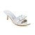 cheap Women&#039;s Sandals-Women&#039;s Patent Leather / Glitter Spring / Summer Low Heel Bowknot / Sequin White / Black / Pink / Wedding / Party &amp; Evening / Party &amp; Evening