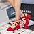 cheap Women&#039;s Sandals-Women&#039;s Shoes Heel Heels / Pointed Toe Sandals / Heels Outdoor / Dress / Casual Black / Green / Red