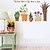 voordelige Muurstickers-Botanisch / Bloemen / Landschap Wall Stickers Vliegtuig Muurstickers,pvc 50*70CM