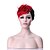 preiswerte Trendige synthetische Perücken-Synthetische Perücken Locken Locken Perücke Rot Synthetische Haare 6 Zoll Damen Rot hairjoy