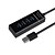 Χαμηλού Κόστους Φις &amp; Τερματικά-USB υψηλής ταχύτητας 3.0 4-Port Hub με το δείκτη