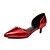 halpa Naisten korkokengät-Naisten Kengät Tekonahka Kevät / Kesä D&#039;Orsay Kitten-korko Vihreä / Pinkki / Kultainen / Juhlat / Puku / Juhlat