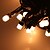 رخيصةأون أضواء شريط LED-أضواء سلسلة 200 المصابيح تراجع LED أبيض دافئ / لون متعدد حزب / ديكور / قابلة للربط 220-240 V 1PC / IP44