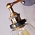 billige Vegglys-25,5 cm led vegglampe enkelt design rustikk / hytte vegglamper metall retro industriell stil vegglamper inngang og mudroom glass lys vintage industriell 110-120v 220-240v 60 w