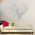 billige Veggklistremerker-Romantik Mote Blomster Veggklistremerker Holiday Wall Stickers Dekorative Mur Klistermærker, Vinyl Hjem Dekor Veggoverføringsbilde Vegg